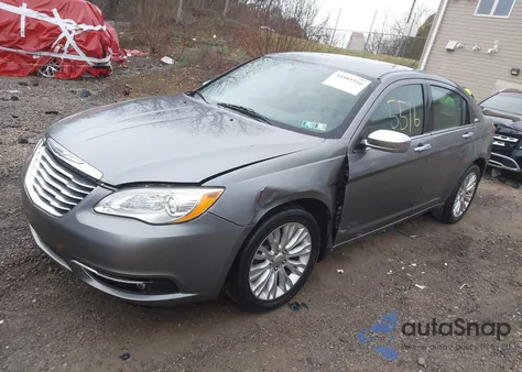 2011 Chrysler 200 Limited from USA, damaged, VIN 1C3BC2FBXBN601429